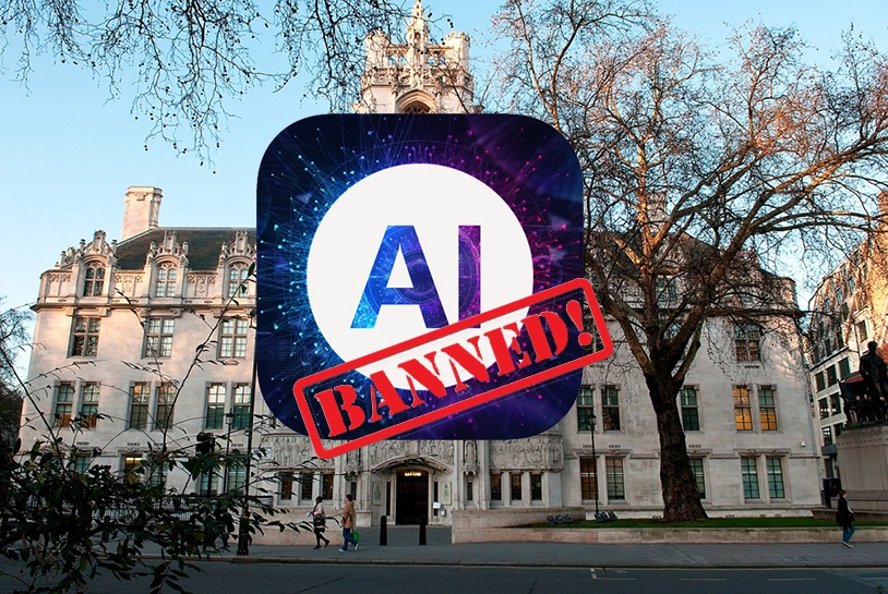 UK court bans patents for two AI-based inventions.