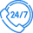 24/7 automated customer support